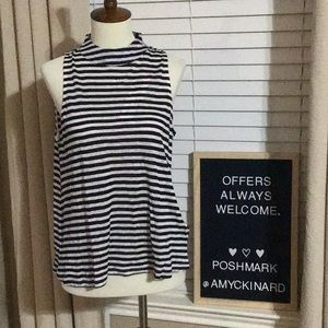 MINKPINK Run Out High Neck Tank